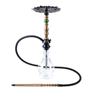 KARMA HOOKAH SET MODEL 1.2 WALNUT GREEN