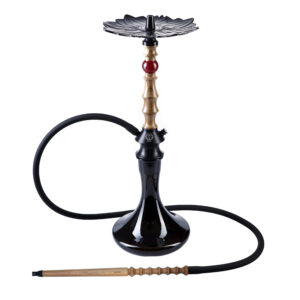 KARMA HOOKAH SET MODEL 1.2 WALNUT  RED