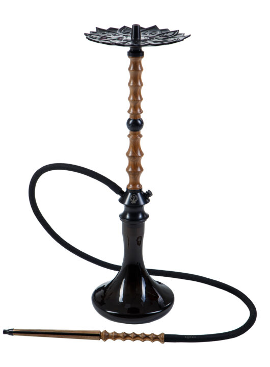 KARMA HOOKAH SET MODEL 1.1 WALNUT BLACK