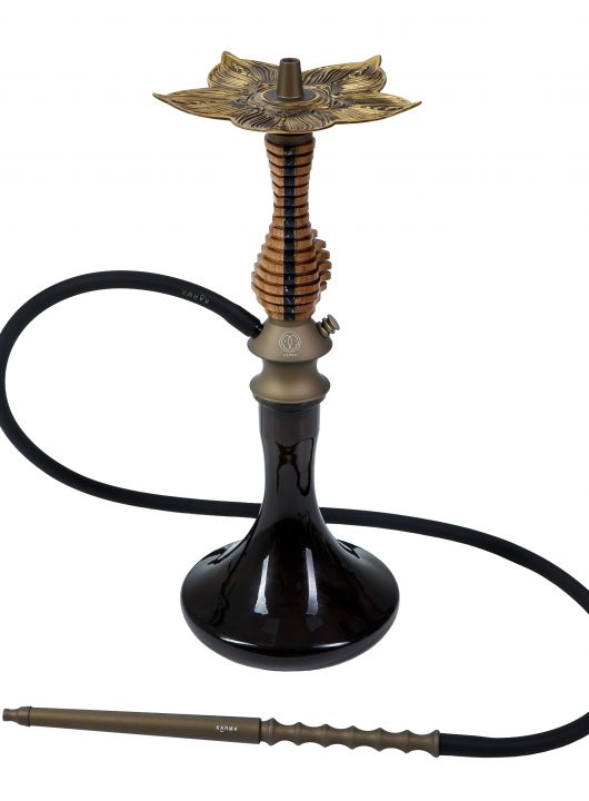 KARMA HOOKAH SET MODEL 3.0 MINI LINE BRONZE BLACK