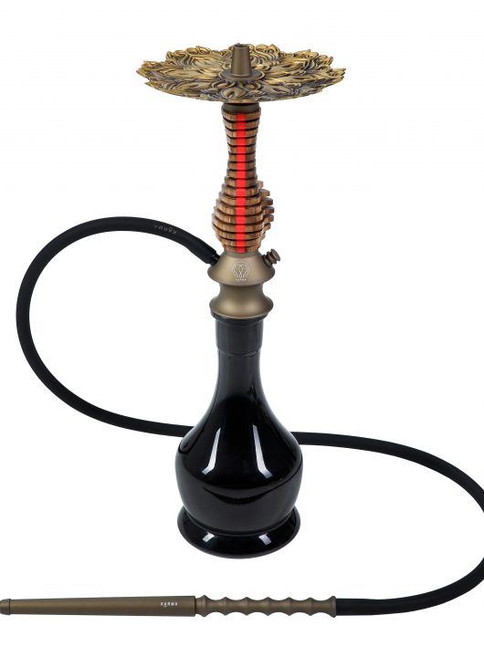 KARMA HOOKAH SET MODEL 3.0 MINI LINE BRONZE RED