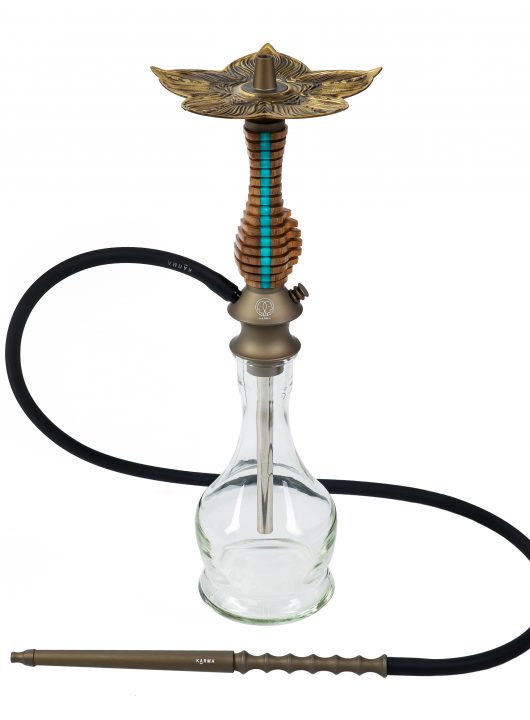 KARMA HOOKAH SET MODEL 3.0 MINI BRONZE TURQUOISE