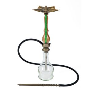 KARMA HOOKAH SET MODEL 3.1 LINE GREEN BRONZE