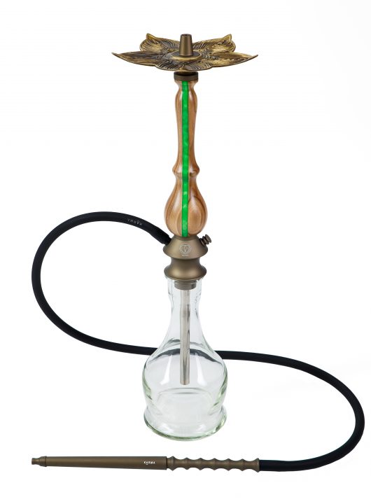 KARMA HOOKAH SET MODEL 3.1 LINE GREEN BRONZE