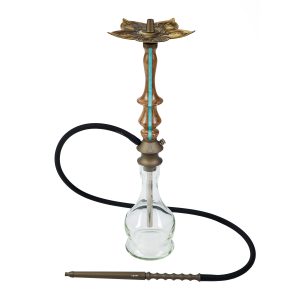 KARMA HOOKAH SET MODEL 3.2 LINE BRONZE BLUE SKY