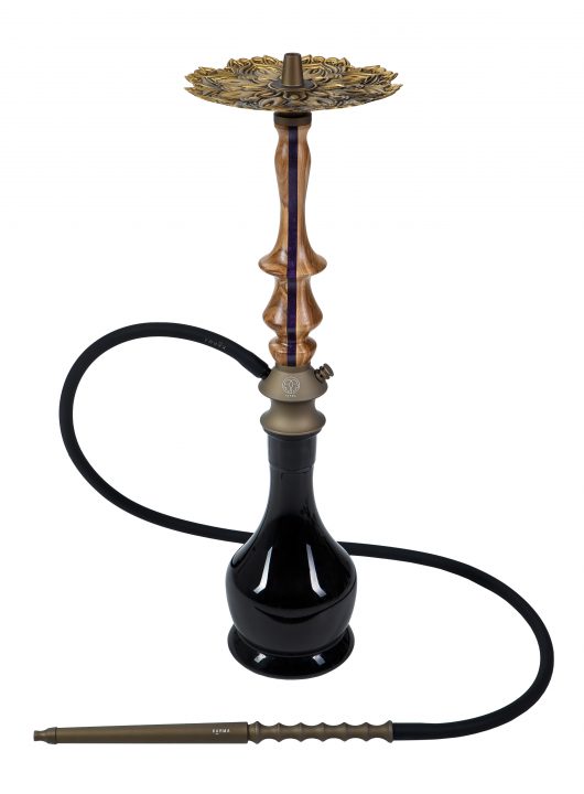 KARMA HOOKAH SET MODEL 3.2 LINE BRONZE VIOLET