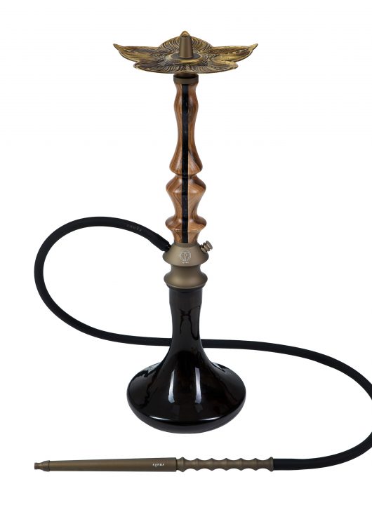 KARMA HOOKAH SET MODEL 3.3 LINE BRONZE BLACK