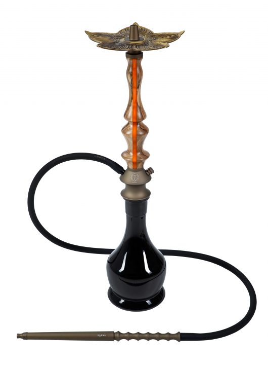 KARMA HOOKAH SET MODEL 3.3 LINE BRONZE ORANGE