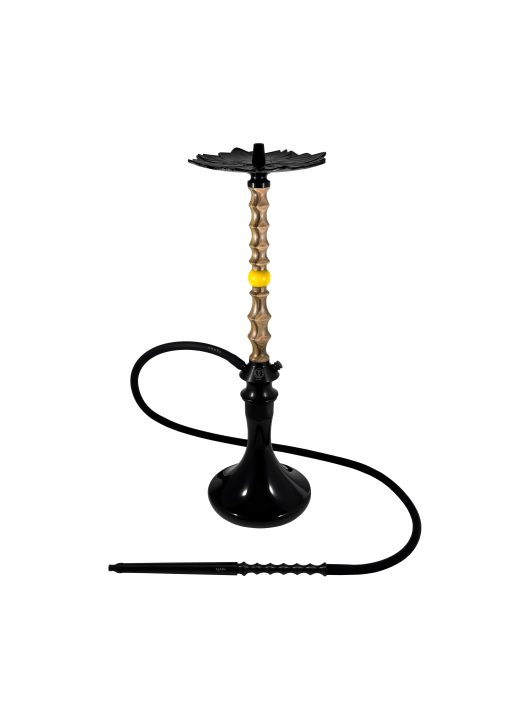 KARMA HOOKAH SET MODEL 1.1 WALNUT YELLOW