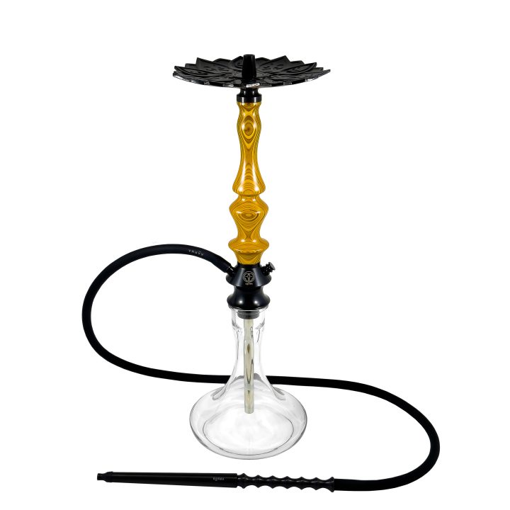 KARMA HOOKAH SET MODEL 3.3 YELLOW